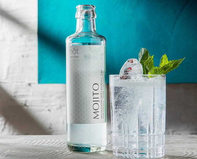 Bottled Cocktails > der Mojito mit Premium Rum und Minz-Infusion